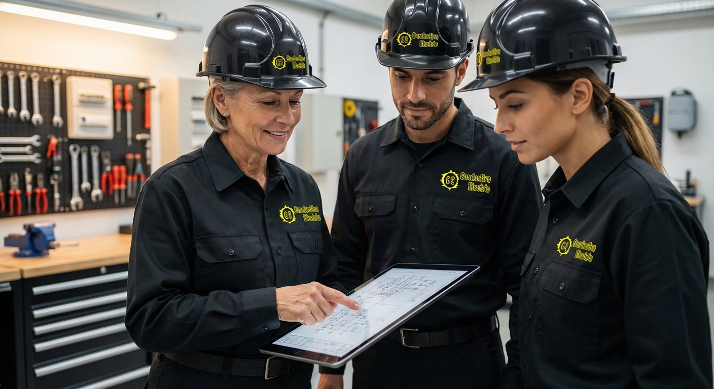 Conductive Electric professional team of electricians