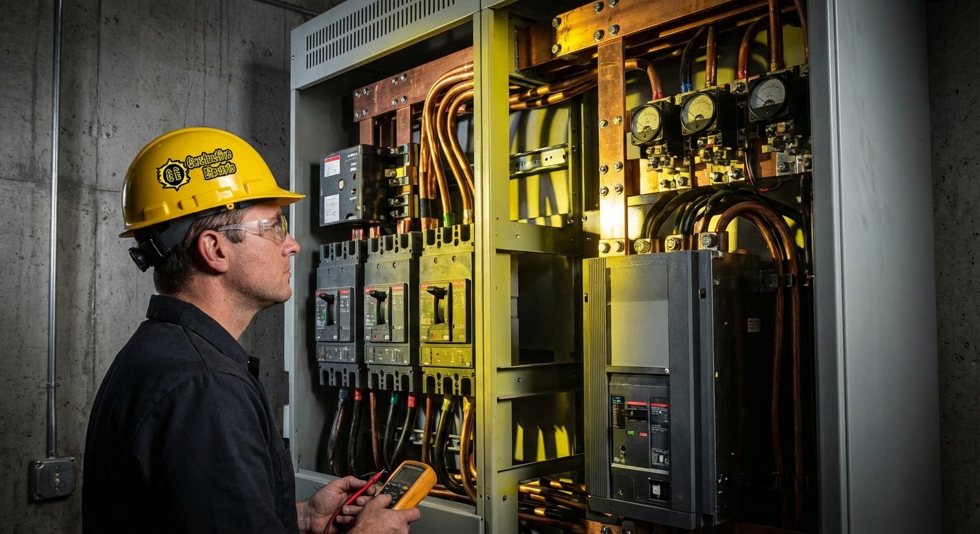Commercial electrical services - electrical panel inspection